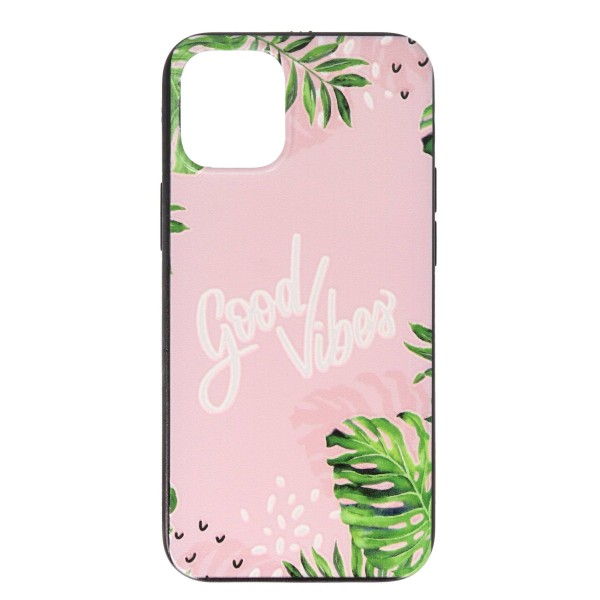 Back Cover Θήκη Με Σχέδιο Good Vibes (Iphone 12 Mini) Είδη Τεχνολογίας