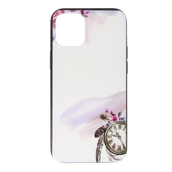Back Cover Θήκη Με Σχέδιο Ρολόι (Iphone 12 Mini)