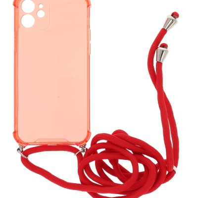 Back Cover Θήκη Σιλικόνης Με Κορδόνι (Iphone 12)