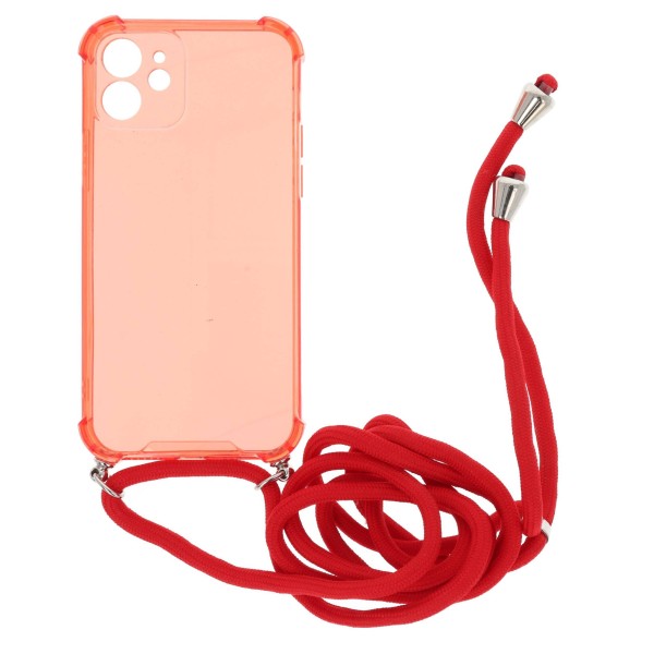 Back Cover Θήκη Σιλικόνης Με Κορδόνι (Iphone 12)