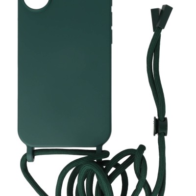 Meiyue Back Cover Θήκη Σιλικόνης Με Ρυθμιζόμενο Κορδόνι (Iphone 17)