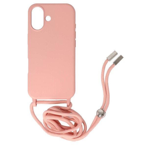Fashion Case Back Cover Θήκη Σιλικόνης Με Ρυθμιζόμενο Κορδόνι (Iphone 17) Είδη Τεχνολογίας