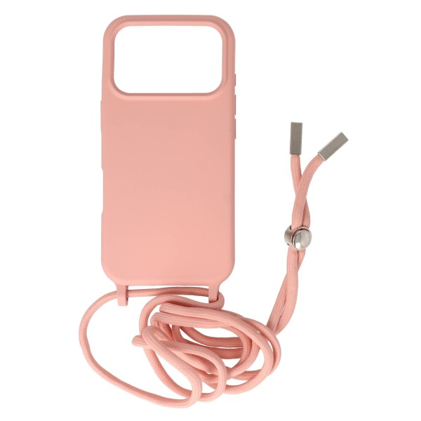 Fashion Case Back Cover Θήκη Σιλικόνης Με Ρυθμιζόμενο Κορδόνι (Iphone 17 Pro) Είδη Τεχνολογίας
