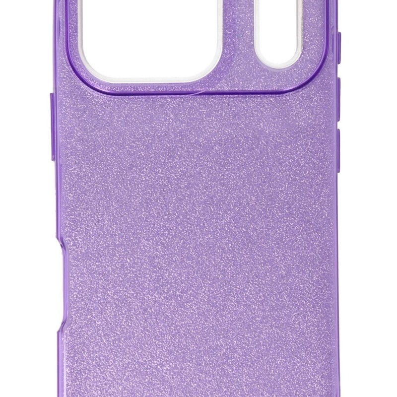Back Cover Θήκη Σιλικόνης Με Γκλίτερ (Iphone 17 Pro)