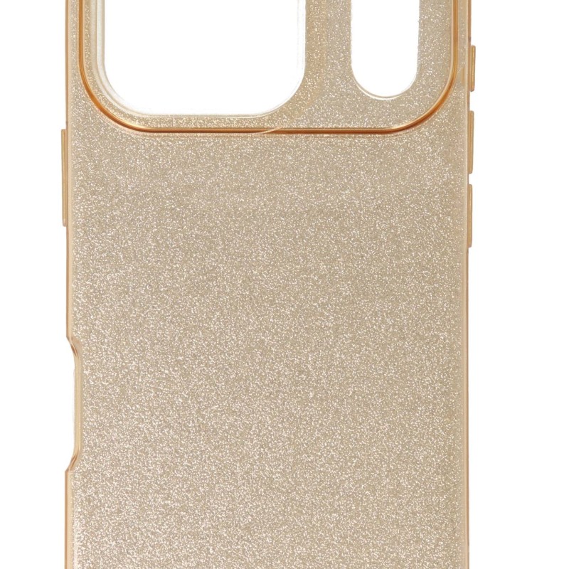 Back Cover Θήκη Σιλικόνης Με Γκλίτερ (Iphone 17 Pro)