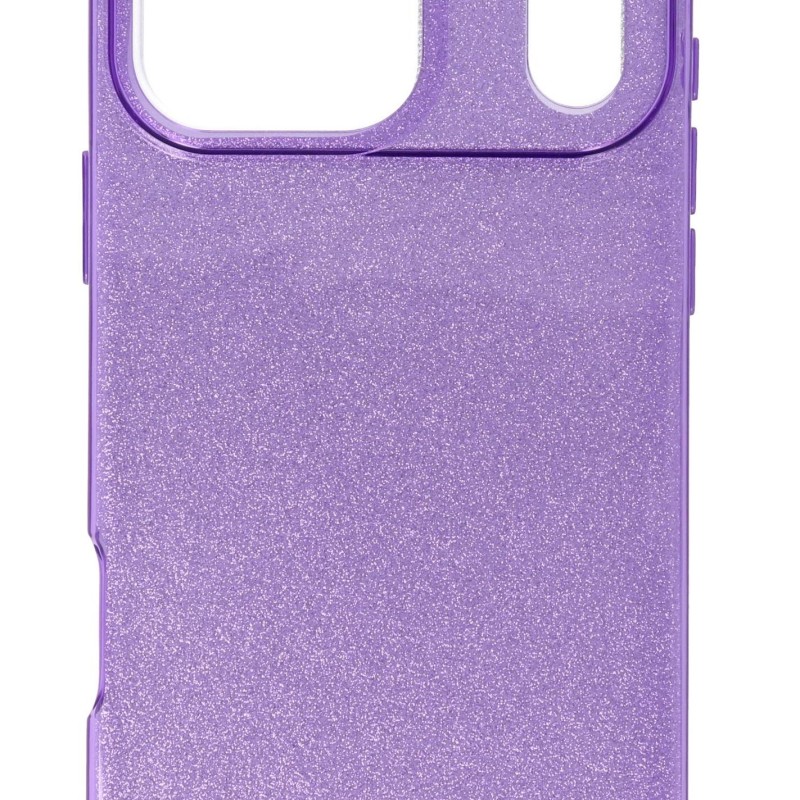 Back Cover Θήκη Σιλικόνης Με Γκλίτερ (Iphone 17 Pro Max)