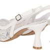 New Collection Νυφική Γόβα Slingback με Πέρλες