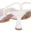 New Collection Νυφική Γόβα Slingback με Πέρλες