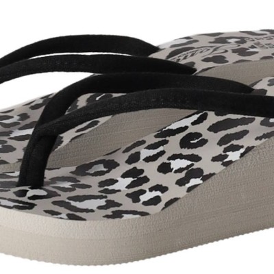 Jomix Shoes Γυναικείες Σαγιονάρες με Πλατφόρμα -Leopar