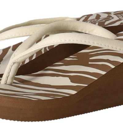 Jomix Shoes Γυναικείες Σαγιονάρες με Πλατφόρμα -Ζεβρέ