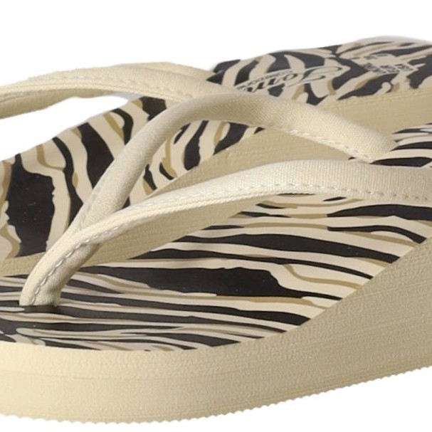 Jomix Shoes Γυναικείες Σαγιονάρες με Πλατφόρμα -Ζεβρέ