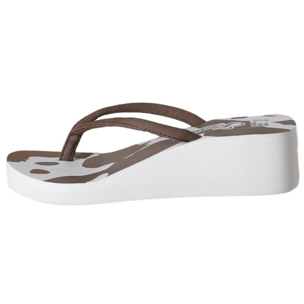 Jomix Shoes Γυναικείες Σαγιονάρες με Πλατφόρμα -Cow Print