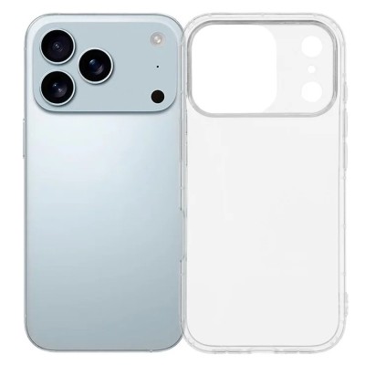 Back Cover Θήκη Σιλικόνης Διάφανη 1.5 mm (Iphone 17 Pro)