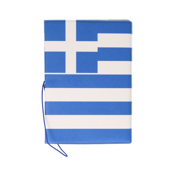 Erdom Θήκη Διαβατηρίου Με Σχέδιο Ελληνική Σημαία