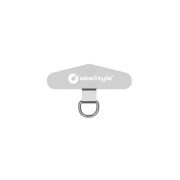 Oba Style DP01 Μεταλλική  Καρτέλα Για Κορδόνι Θήκης Κινητού