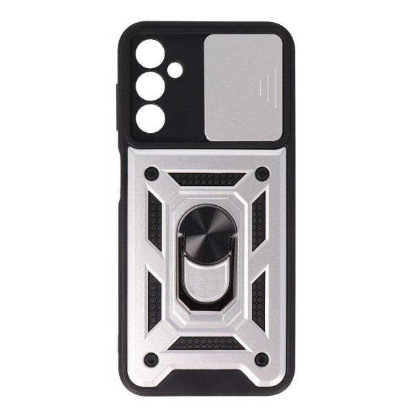Fashion Case Back Cover Θήκη Armor Case Με Δαχτυλίδι Στήριξης Και Προστασία Κάμερας (Samsung Galaxy A14)