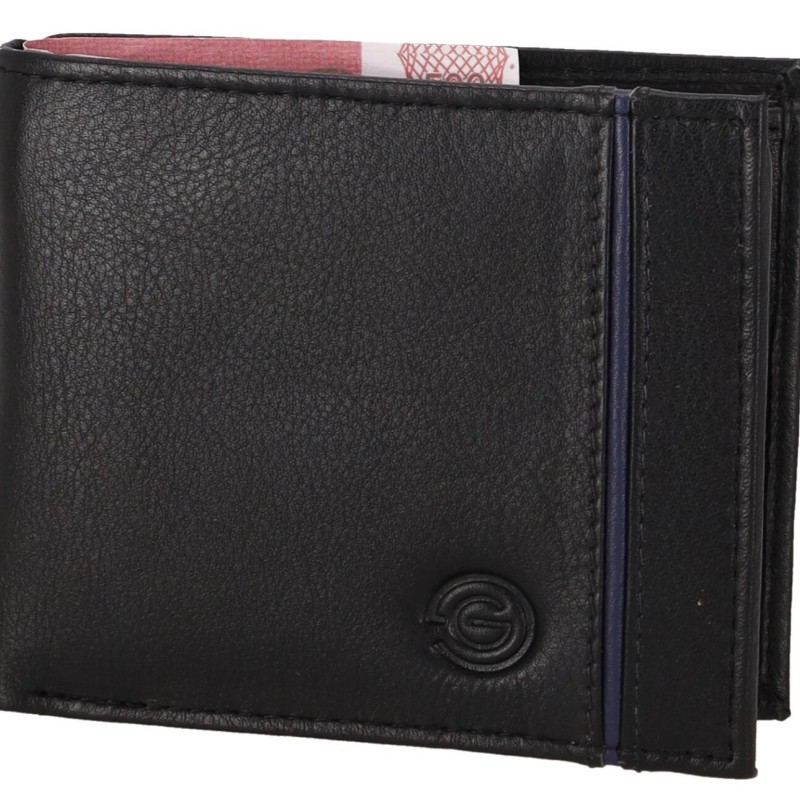 GENUINE LEATHER Ανδρικό Πορτοφόλι Δερμάτινο