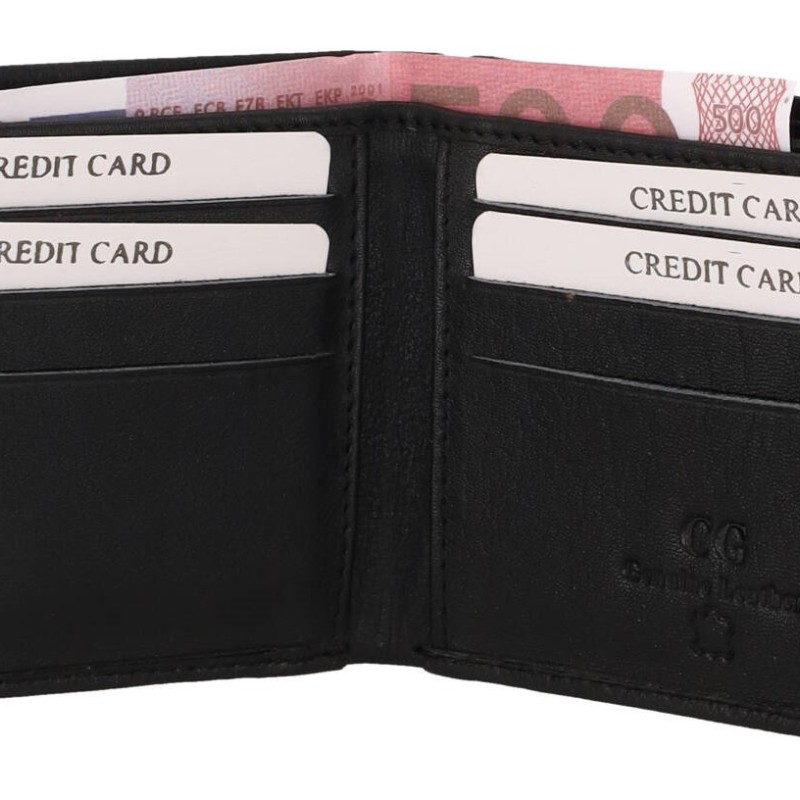 GENUINE LEATHER Ανδρικό Πορτοφόλι Δερμάτινο