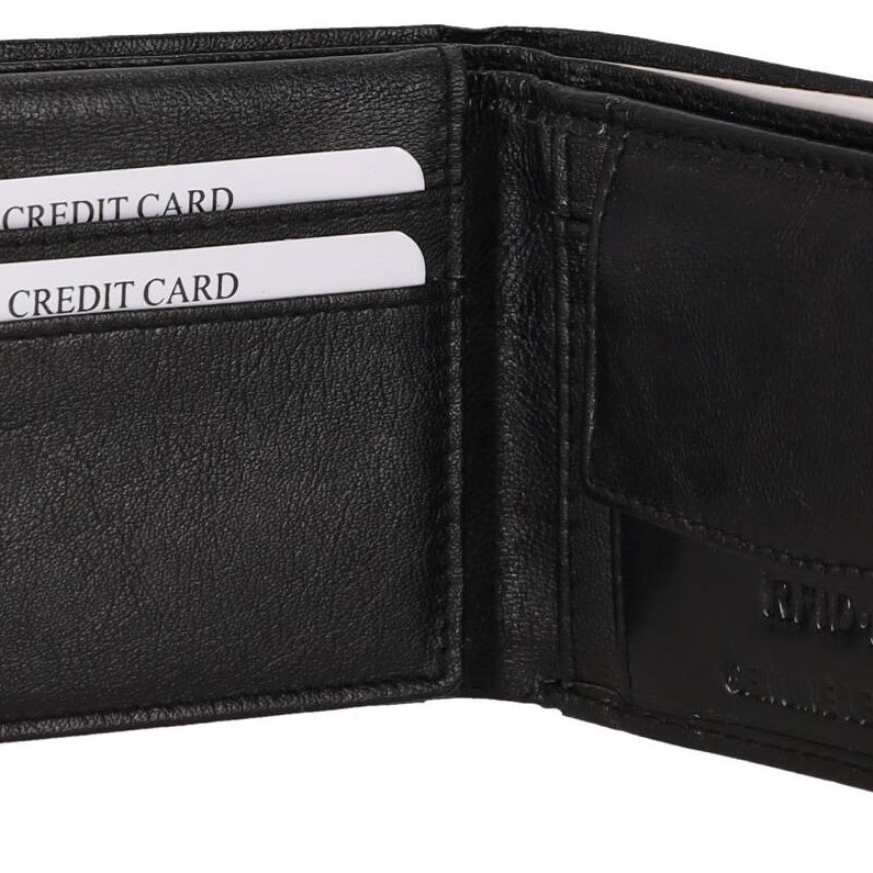 GENUINE LEATHER Ανδρικό Πορτοφόλι Από Γνήσιο Δέρμα Με Σχέδιο GENUINE LEATHER Ανδρικό Πορτοφόλι Από Γνήσιο Δέρμα Με Σχέδιο