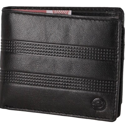 GENUINE LEATHER Ανδρικό Πορτοφόλι Από Γνήσιο Δέρμα Με Σχέδιο