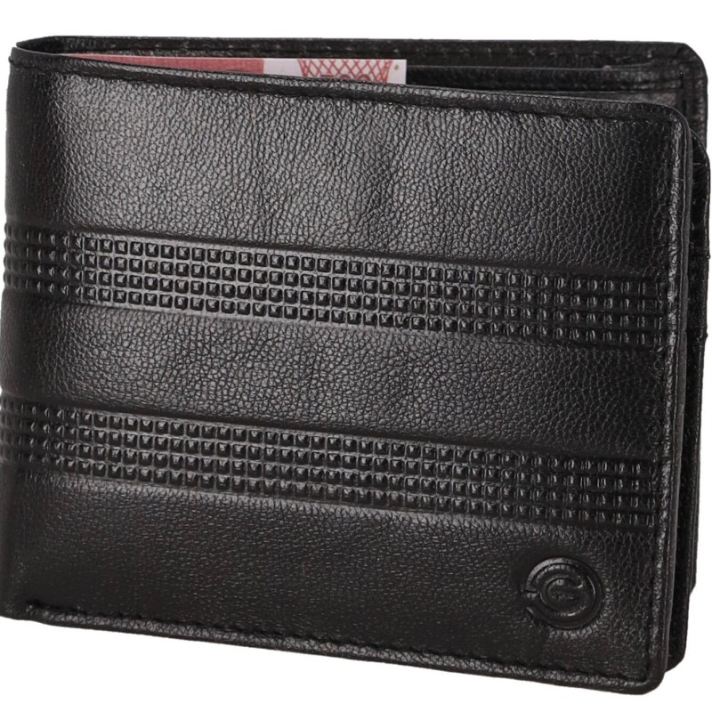 GENUINE LEATHER Ανδρικό Πορτοφόλι Από Γνήσιο Δέρμα Με Σχέδιο GENUINE LEATHER Ανδρικό Πορτοφόλι Από Γνήσιο Δέρμα Με Σχέδιο