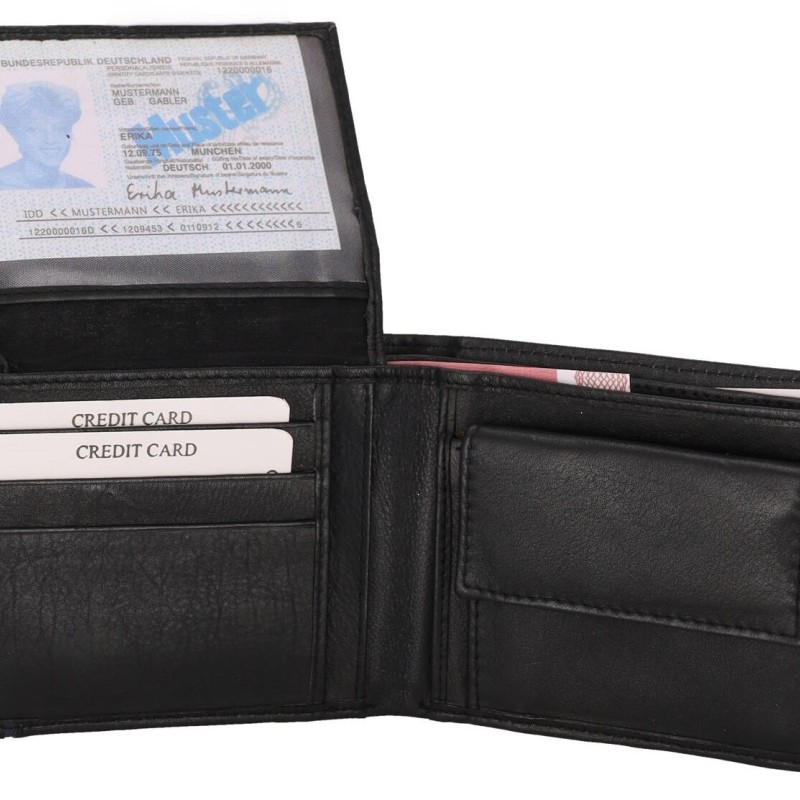 GENUINE LEATHER Ανδρικό Πορτοφόλι Από Γνήσιο Δέρμα GENUINE LEATHER Ανδρικό Πορτοφόλι Από Γνήσιο Δέρμα