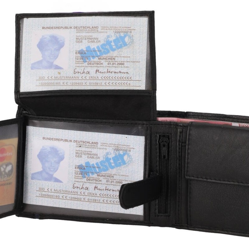 GENUINE LEATHER Ανδρικό Πορτοφόλι Δερμάτινο