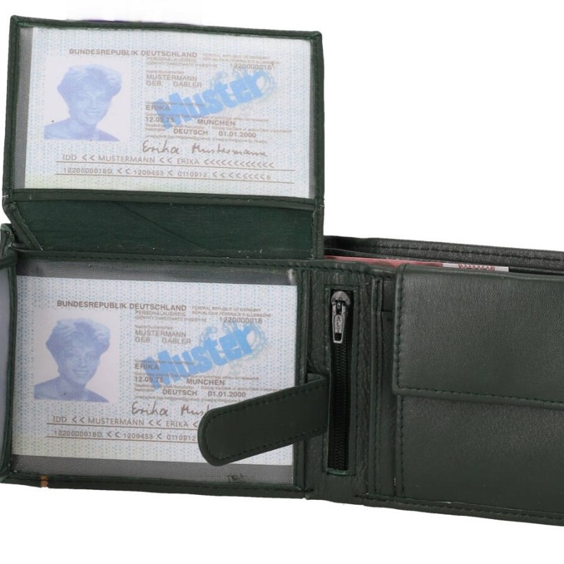GENUINE LEATHER Ανδρικό Πορτοφόλι Δερμάτινο