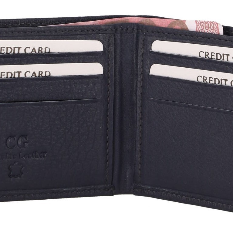 GENUINE LEATHER Ανδρικό Πορτοφόλι Από Γνήσιο Δέρμα