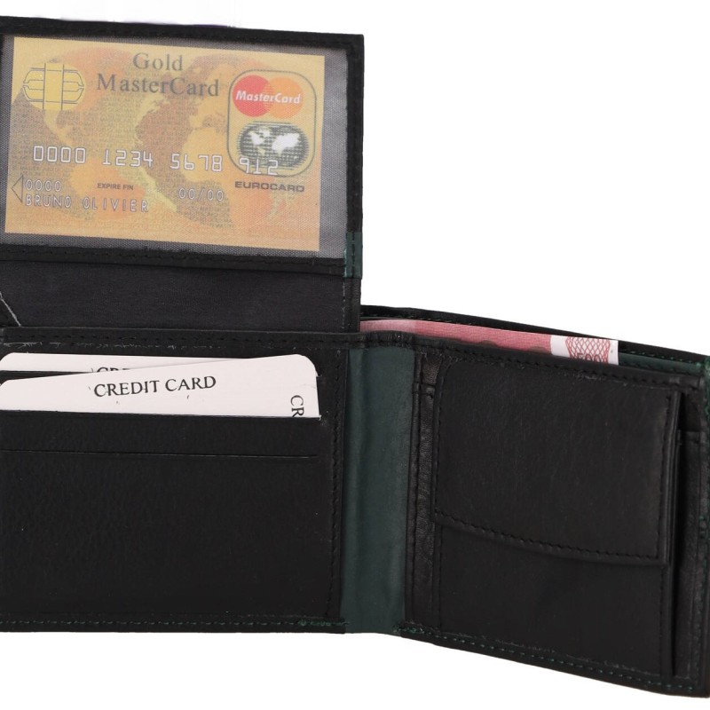 GENUINE LEATHER Ανδρικό Πορτοφόλι Από Γνήσιο Δέρμα GENUINE LEATHER Ανδρικό Πορτοφόλι Από Γνήσιο Δέρμα