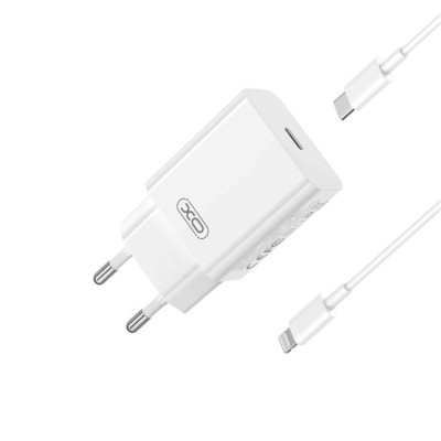 XO L126 Φορτιστής Με Θύρα USB-C & Καλώδιο Lightning 20W XO L126 Φορτιστής Με Θύρα USB-C & Καλώδιο Lightning 20W