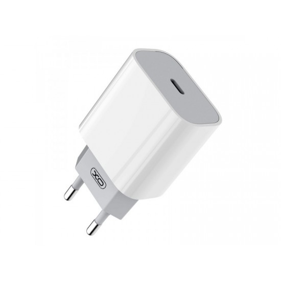 XO L77 Αντάπτορας Πρίζας Με Θύρα USB-C 20W