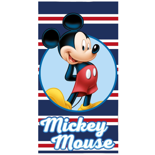 Disney Πετσέτα Θαλάσσης Μικροίνες Mickey Mouse 140x70cm