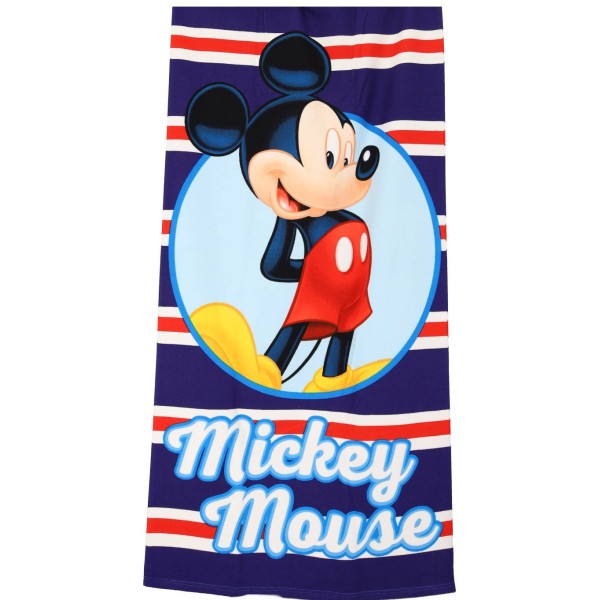 Disney Πετσέτα Θαλάσσης Μικροίνες Mickey Mouse 140x70cm Disney Πετσέτα Θαλάσσης Μικροίνες Mickey Mouse 140x70cm