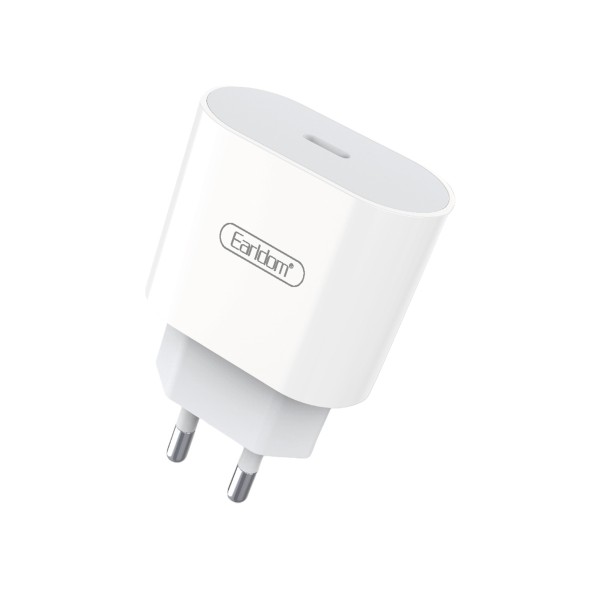Earldom ES-EU4 Αντάπτορας Φόρτισης Με Θύρα USB-C 20W Είδη Τεχνολογίας