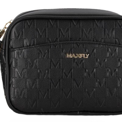 Maxfly Γυναικεία Μεγάλη Τσάντα Χιαστί από Δερματίνη