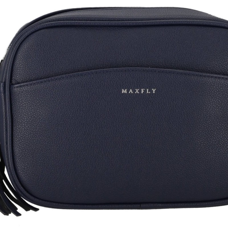 Maxfly Γυναικεία Μεγάλη Τσάντα Χιαστί από Δερματίνη