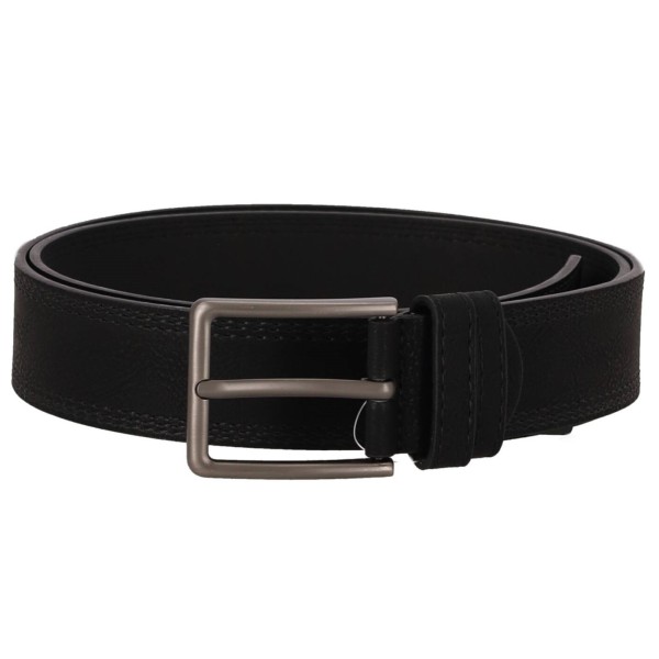 Deneb Accessori Ανδρική Ζώνη με Μεταλλική Αγκράφα από Δερματίνη