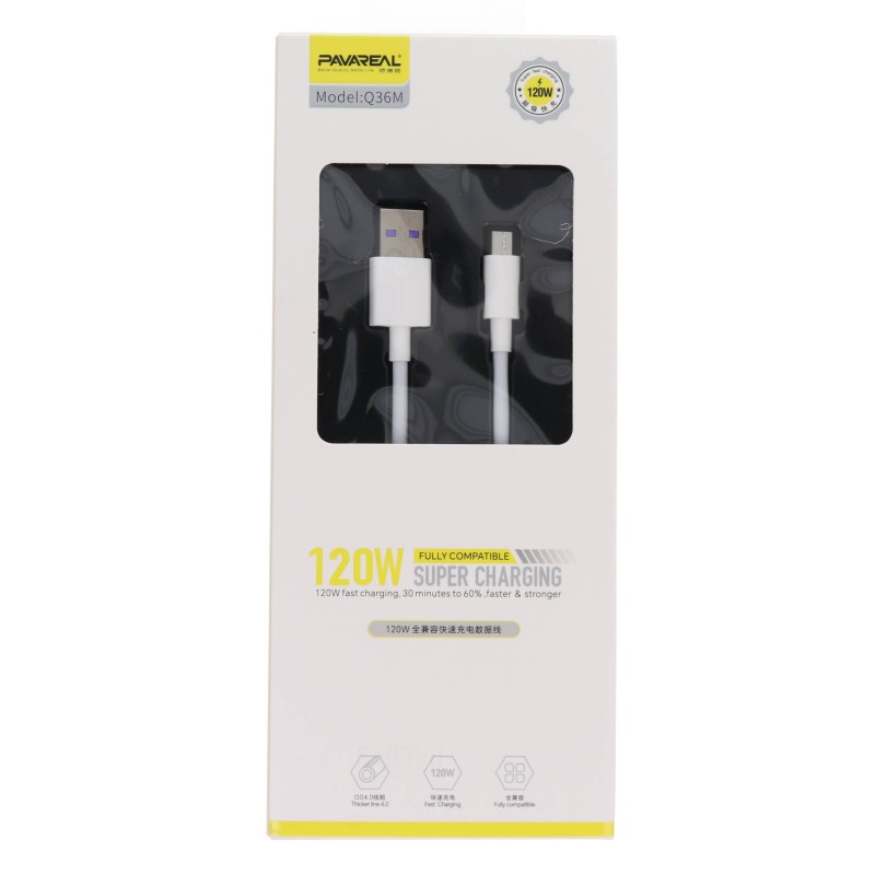 Pavareal Q36M Micro Καλώδιο 120W 1m