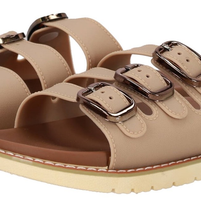 S Comfy Πλαστικές Γυναικείες Παντόφλες Με 3 Λουράκια S Comfy Πλαστικές Γυναικείες Παντόφλες Με 3 Λουράκια