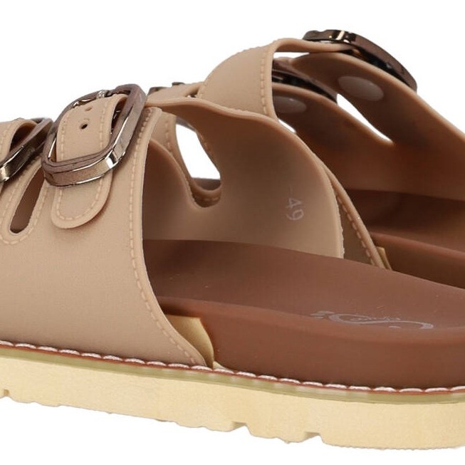 S Comfy Πλαστικές Γυναικείες Παντόφλες Με 3 Λουράκια S Comfy Πλαστικές Γυναικείες Παντόφλες Με 3 Λουράκια