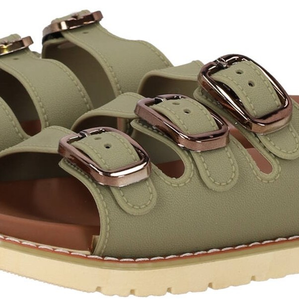 S Comfy Πλαστικές Γυναικείες Παντόφλες Με 3 Λουράκια S Comfy Πλαστικές Γυναικείες Παντόφλες Με 3 Λουράκια