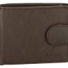 GENUINE LEATHER Ανδρικό Πορτοφόλι Δερμάτινο Με Κούμπωμα GENUINE LEATHER Ανδρικό Πορτοφόλι Δερμάτινο Με Κούμπωμα