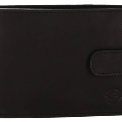 Genuine Leather Ανδρικό Πορτοφόλι Δερμάτινο Mε Κούμπωμα Genuine Leather Ανδρικό Πορτοφόλι Δερμάτινο Mε Κούμπωμα