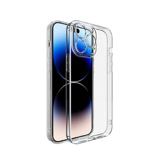 LinkPlus Θήκη Back Cover Σιλικόνης Διάφανη 1.5 mm (Iphone 16 Pro) Είδη Τεχνολογίας