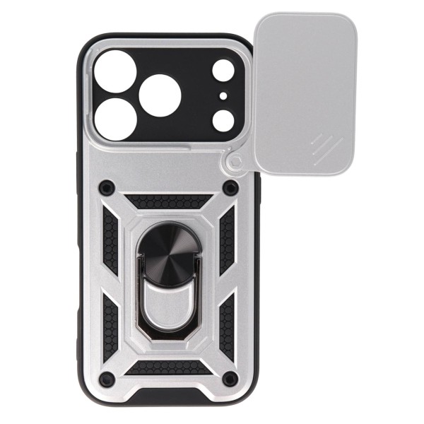 Fashion Case Back Cover Θήκη Armor Case Με Δαχτυλίδι Στήριξης Και Προστασία Κάμερας (Iphone 17 Pro)