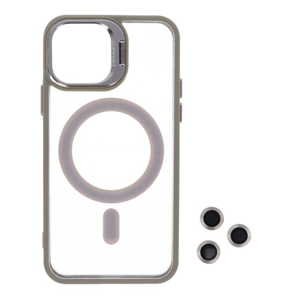 Back Cover Θήκη Magsafe, Στήριγμα Κάμερας Και Προστατευτικά Κάμερας (Iphone 11 Pro)