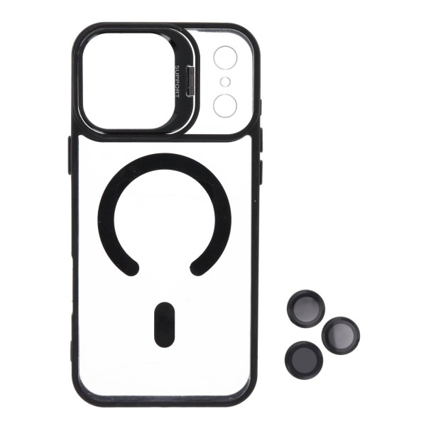 Back Cover Θήκη Magsafe, Στήριγμα Κάμερας Και Προστατευτικά Κάμερας (Iphone 17 Pro Max)