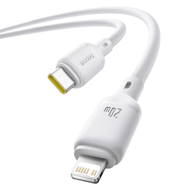 Baseus Silky Series USB-C to Lightning Καλώδιο 1m 20W