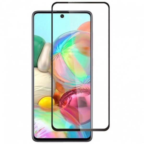 Fullscreen Tempered Glass Μαύρο (Samsung Galaxy A51)